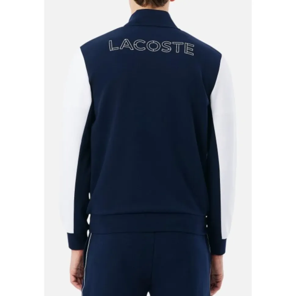 Sweatshirt zippé Lacoste Sport color-block