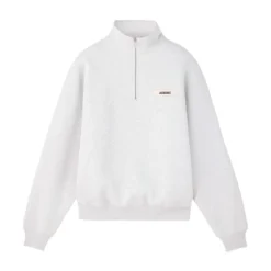Sweatshirt z zamkiem Gros Grain