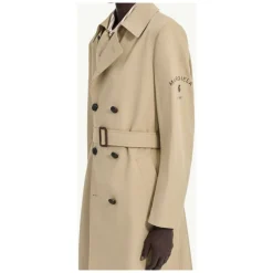 Trench-coat croisé ceinturé