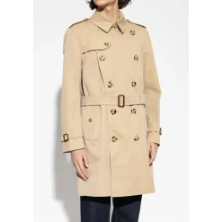 Trench-coat Kensington croisé avec ceinture