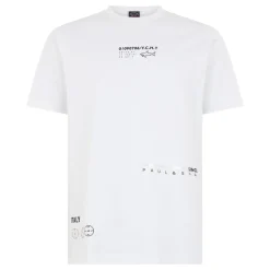 T-shirt avec imprimé contrasté