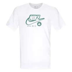 T-shirt avec logo Boston Celtics Blanc