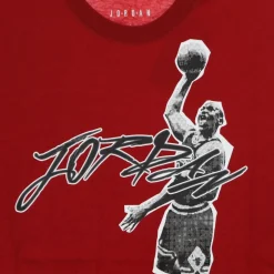 T-shirt Crew Gym Rouge/Noir