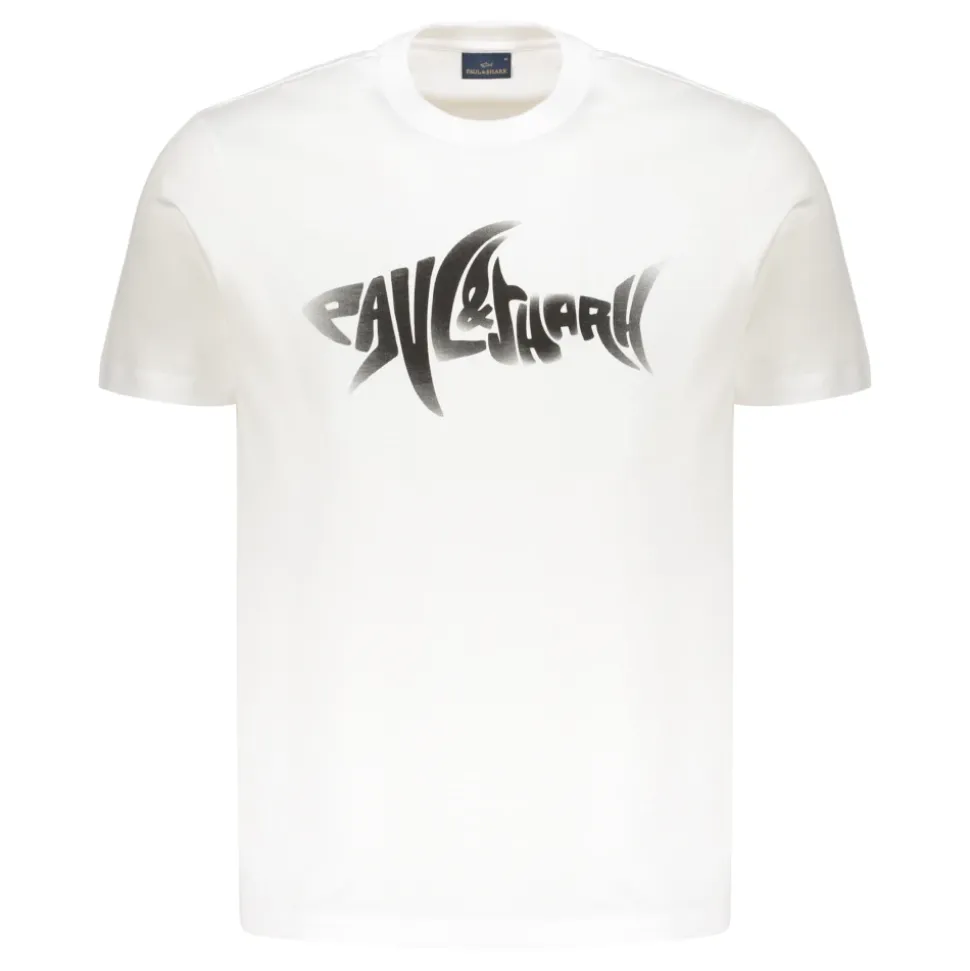 T-shirt en Coton avec Détail Logo