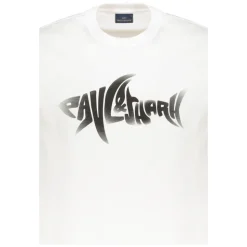 T-shirt en Coton avec Détail Logo