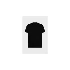 T-shirt en Coton Noir