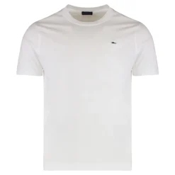 T-shirt en coton simple avec logo