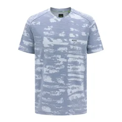 T-shirt en jersey de coton avec imprimé intégral