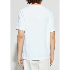 T-shirt à logo gros-grain