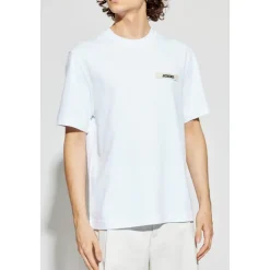 T-shirt à logo gros-grain