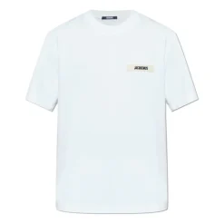 T-shirt à logo gros-grain