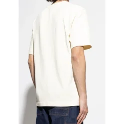 T-shirt à logo gros-grain
