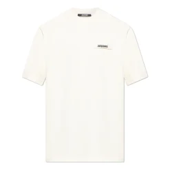 T-shirt à logo gros-grain