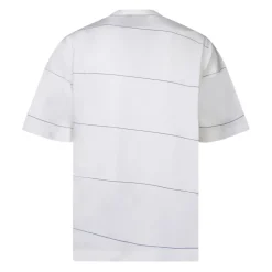 T-shirt Rayé en Coton
