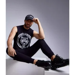T-shirt sans manches Carbon Tiger
