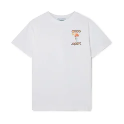T-shirt Sportif Blanc La Flamme Du Sport