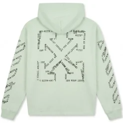 Type Arrow Diag Loose Hoodie