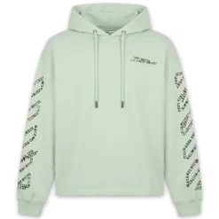 Type Arrow Diag Loose Hoodie