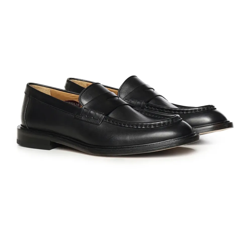 U1754NERO Loafers