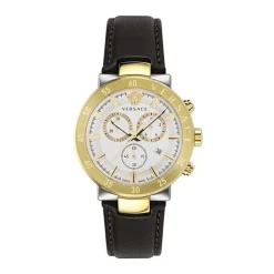 Urban Mystique Chronographe Montre en Cuir