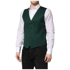 Vert Laine Gilet Formel Robe