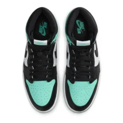 Vert Lumière Rétro Haut Sneakers