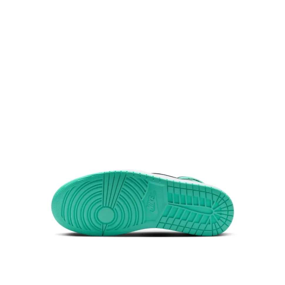 Vert Lumière Rétro Haut Sneakers