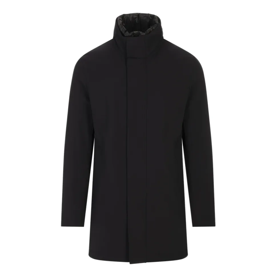 Veste Bleue Légèrement Rembourrée