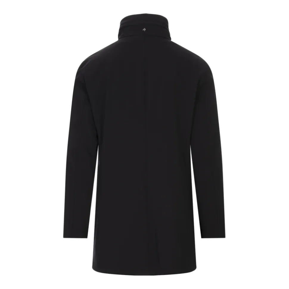 Veste Bleue Légèrement Rembourrée