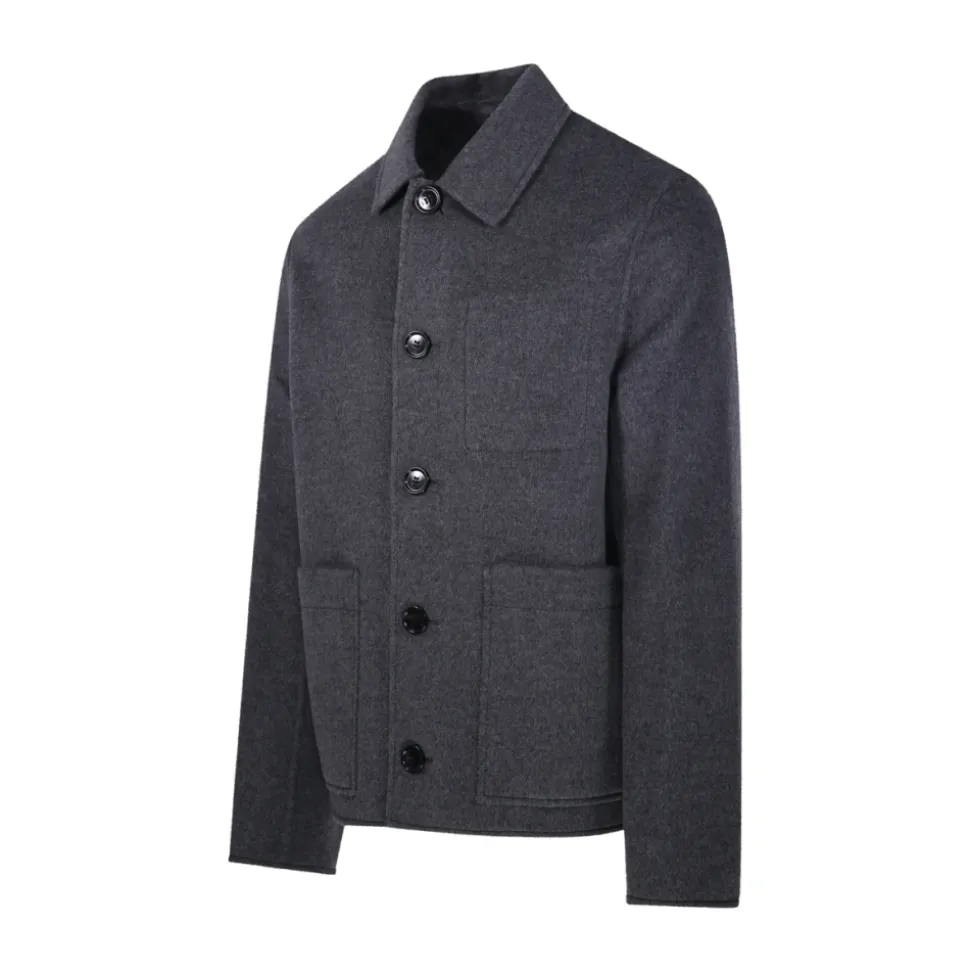 Veste Boxy Boutonnée