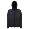 Veste à capuche bleu marine pour conditions douces