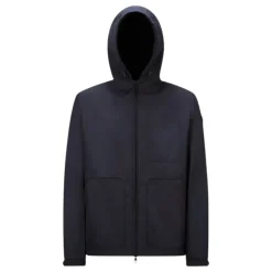 Veste à capuche bleu marine pour conditions douces
