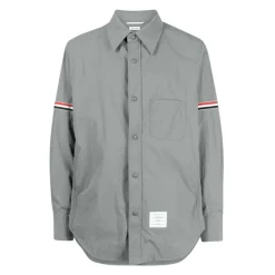 Veste Chemise à Manches à Bande Nylon