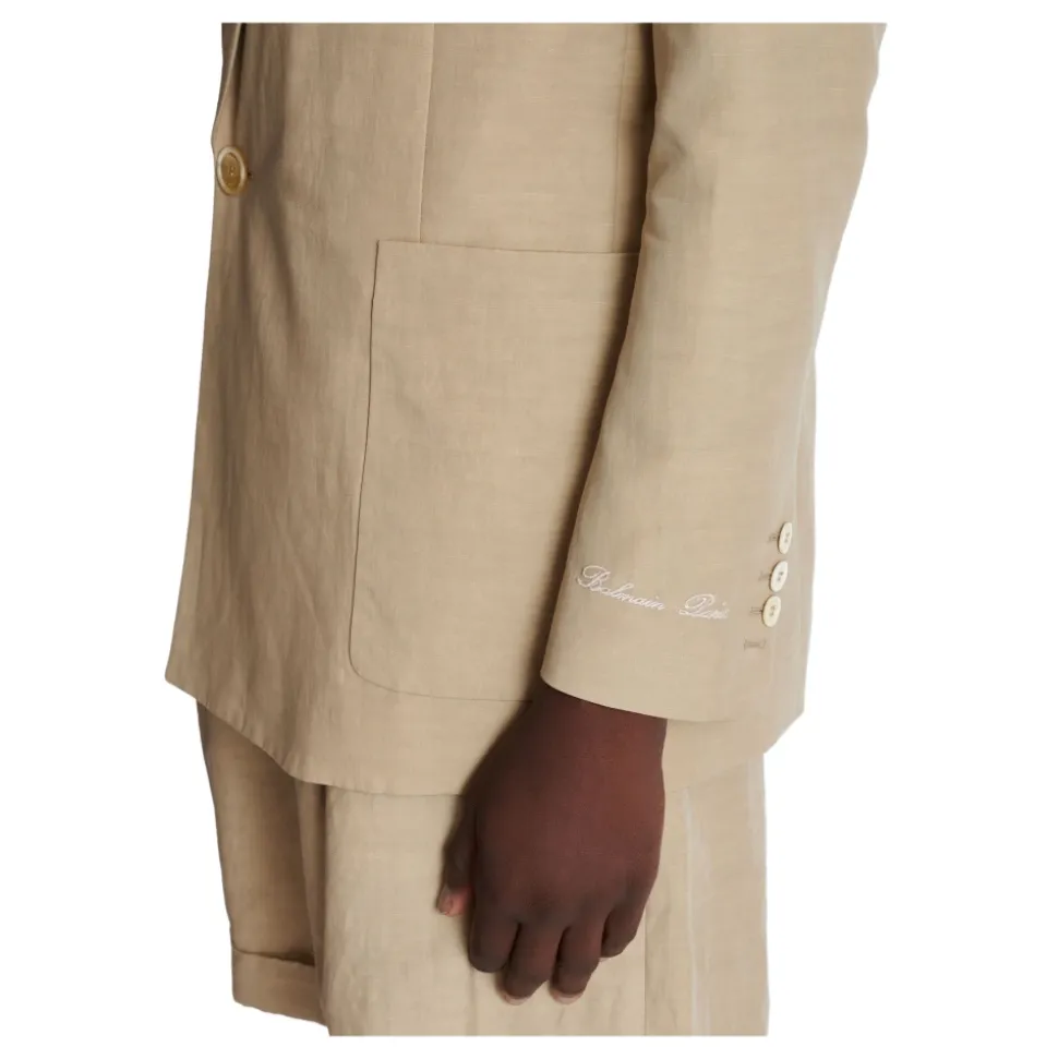 Veste Croisée à 1 Bouton