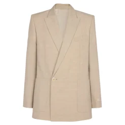 Veste Croisée à 1 Bouton