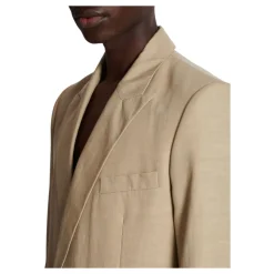 Veste Croisée à 1 Bouton
