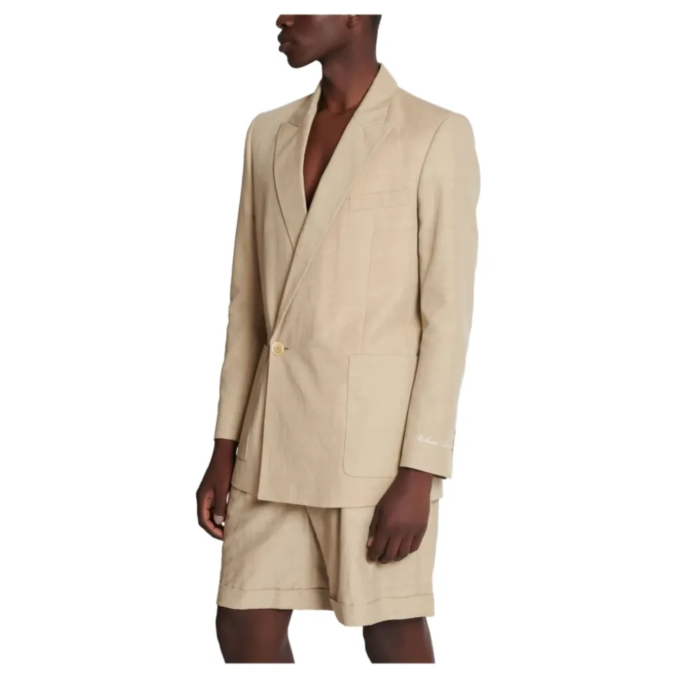 Veste Croisée à 1 Bouton