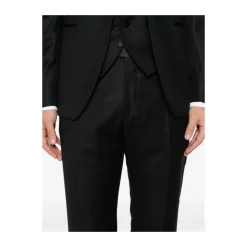Veste croisée à revers en pointe
