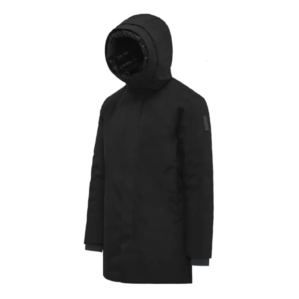 Veste d'hiver avec capuche large