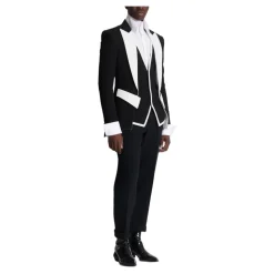 Veste double en crêpe