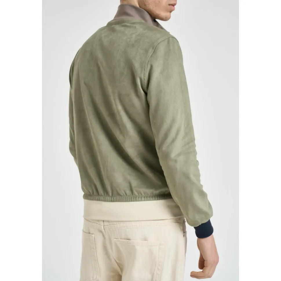 Veste effet suède