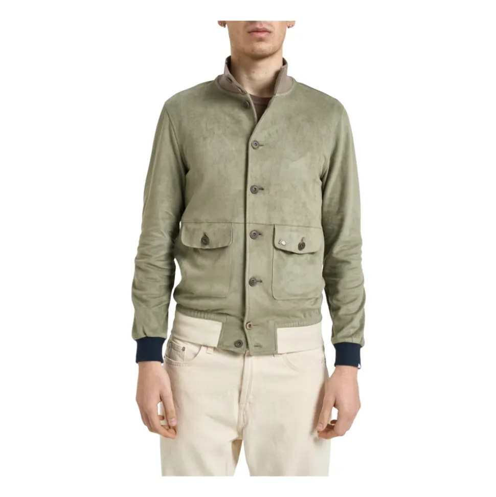 Veste effet suède
