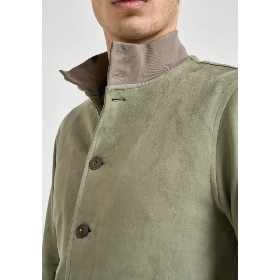 Veste effet suède