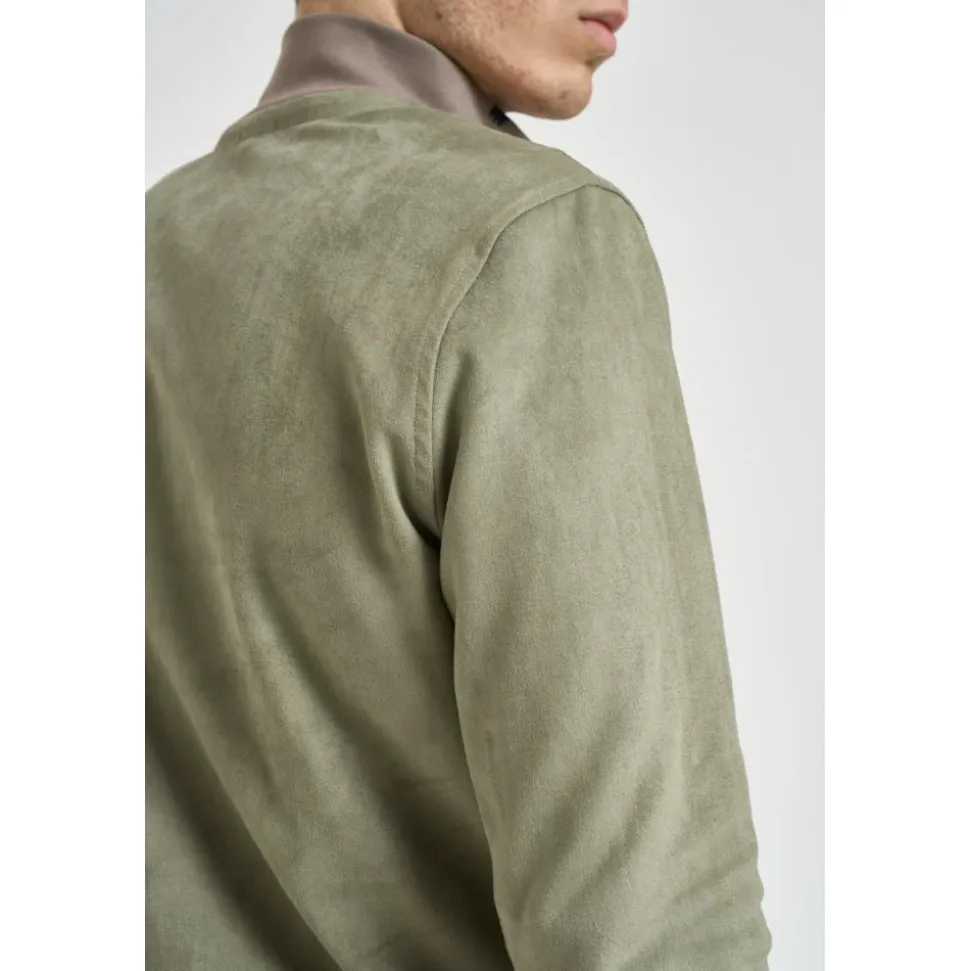 Veste effet suède