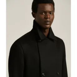 Veste en Cachemire à Double Boutonnage