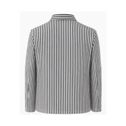 Veste en coton rayé