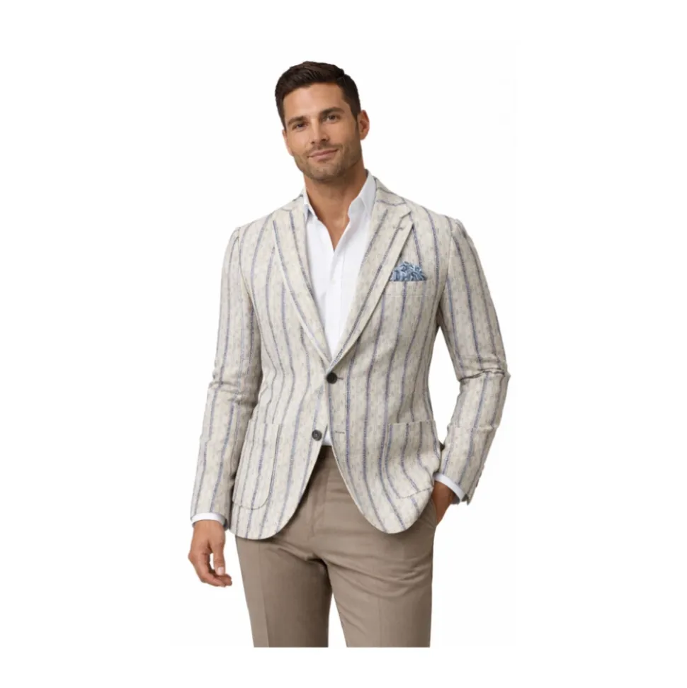 Veste en coton texturé