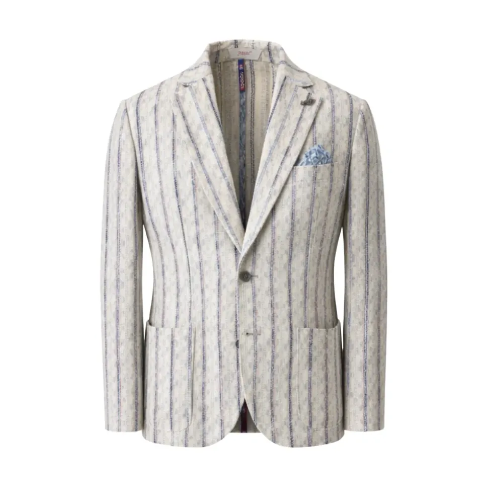 Veste en coton texturé