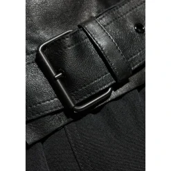 Veste en cuir d'agneau