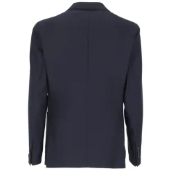Veste en Laine Bleue